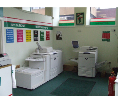 Image of shop front at Minuteman Press Falkirk